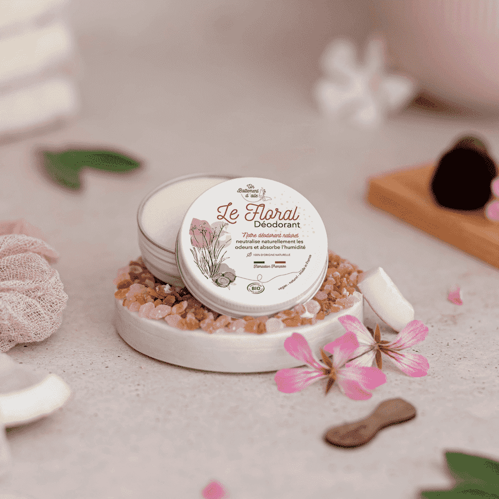 Déodorant solide certifié bio Le Floral