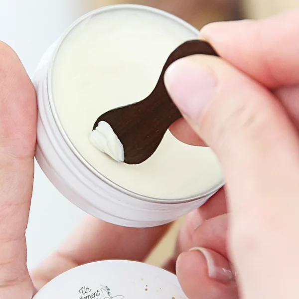 Texture crème du déodorant